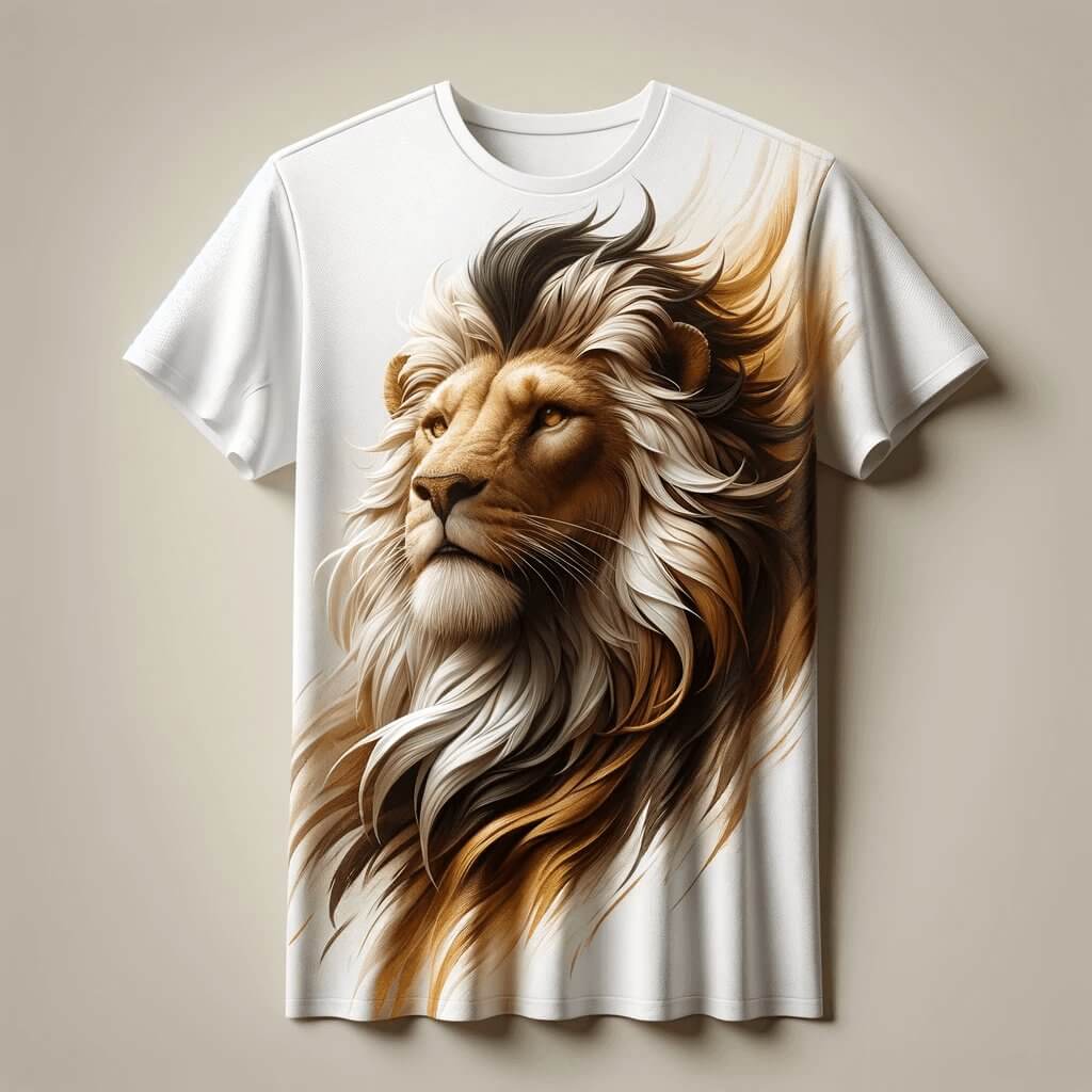 White 3D Art T-Shirt – Bold Style Edition