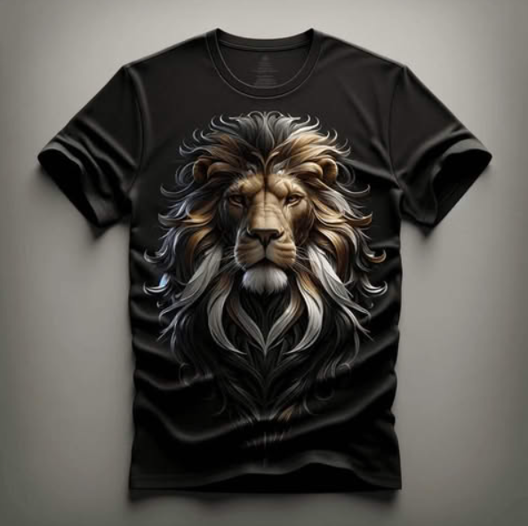 Black Lion T-Shirt – King Attitude