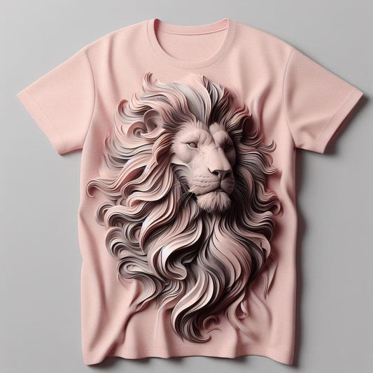 King of the Wild Savannah Lion Art T-Shirt