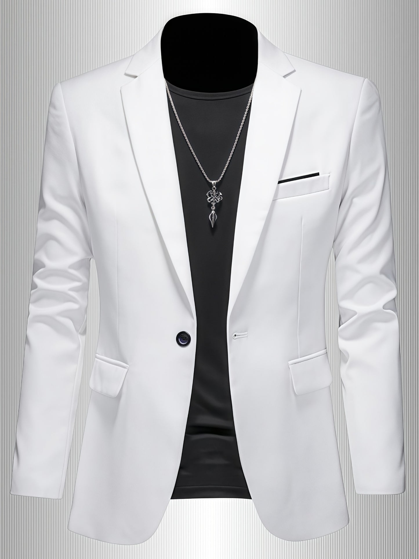 2025 New Men'S Casual Suit Jacket, Slim Fit Stylish Blazer, Trendy And Cool Single Piece Suit Coat