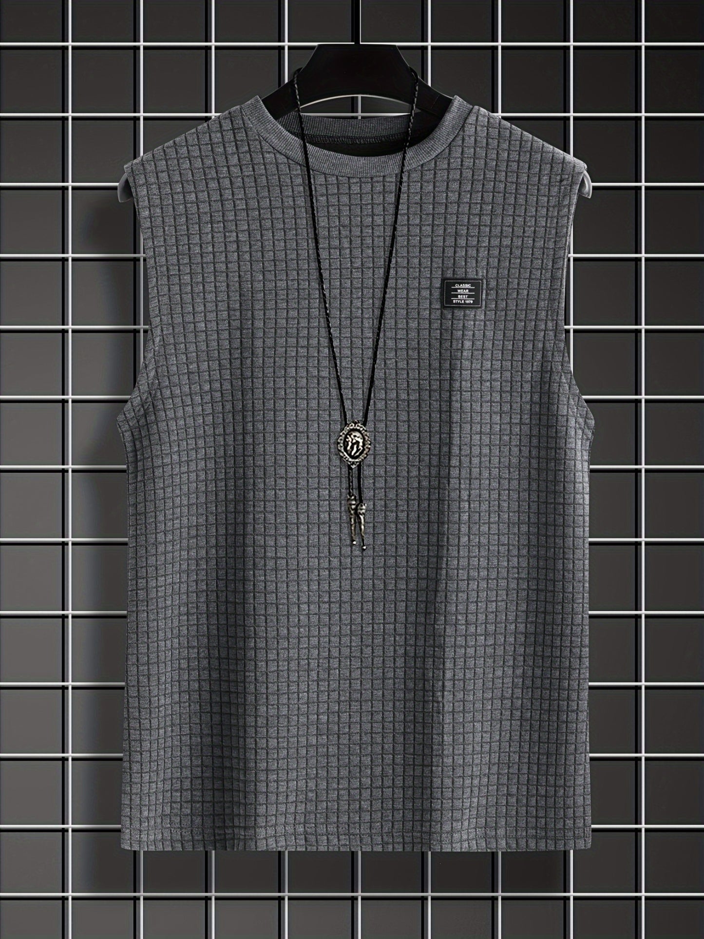 Summer Men'S Fashion Casual Suit Sleeveless Vest + Shorts Two-Piece Suit