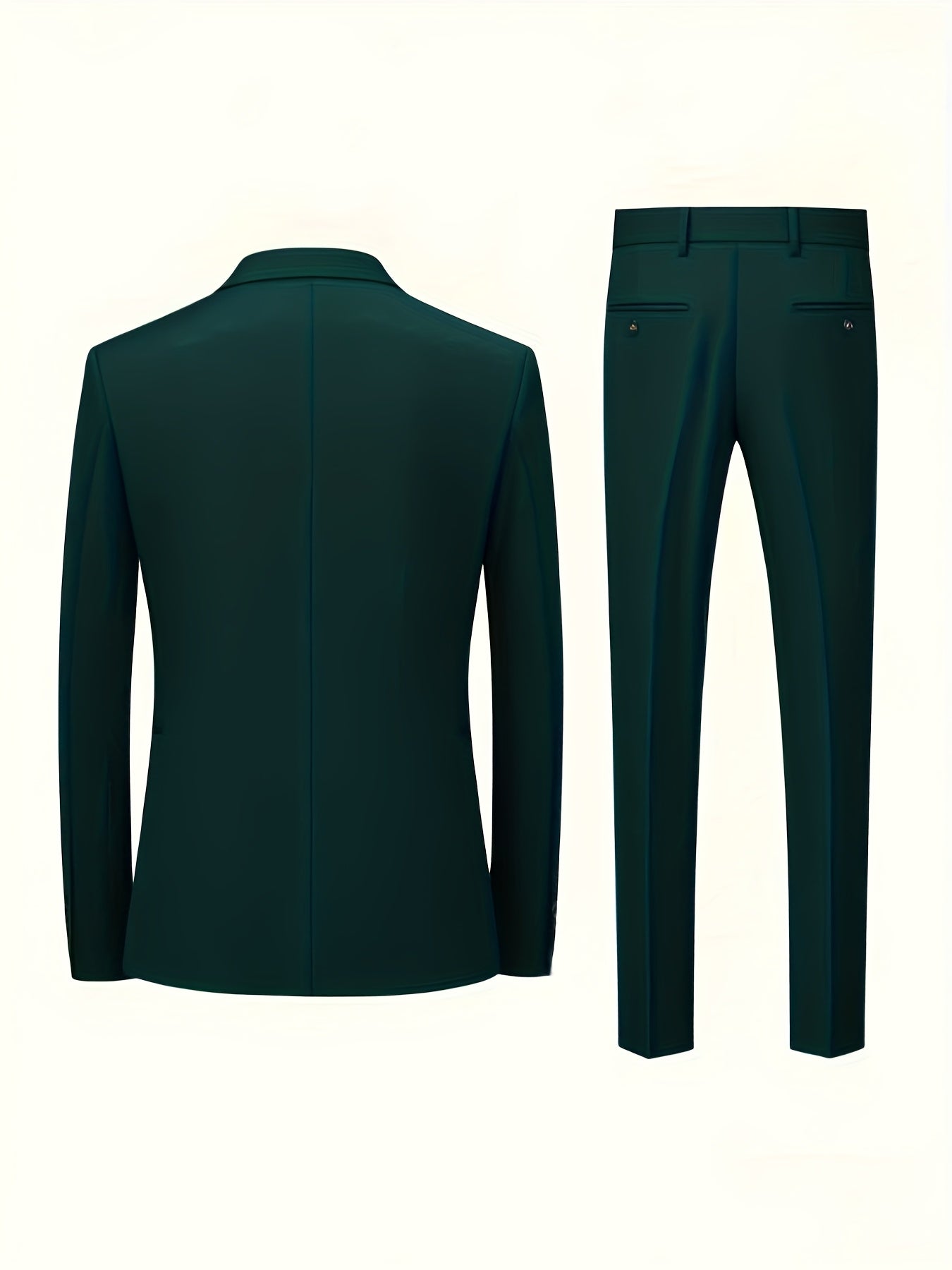 Two-Piece Men'S Suit Set, Including a Jacket And Trousers, Ideal for Groomsmen And Business Occasions. Stylish And Sophisticated, Perfect for Weddings, Corporate Events, And Parties. Complete Men'S Dress Suits, High-Quality Options Available