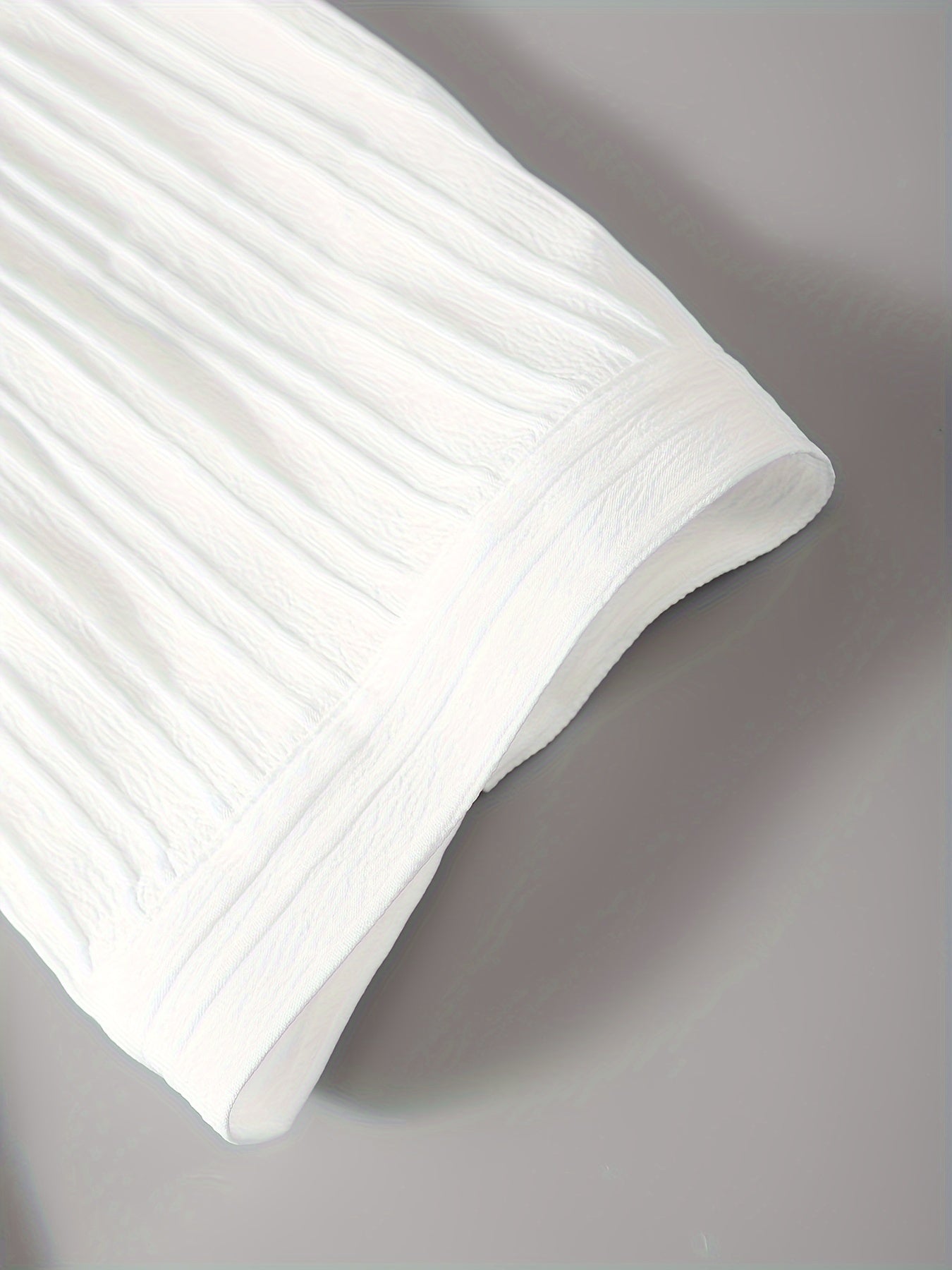 2pcs Set Men's Plus Size Casual Suit Set with Stand Collar Button-Front Shirt & Matching Trousers - Solid Color Large Size Business Casual Wedding Party Attire, Machine Washable Regular Fit Suit Collection, PLUS SIZE