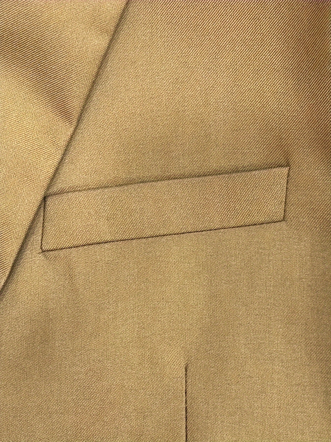 2pcs Men's Solid Color Single-Breasted Suit Set, Light Business Elegant Wedding Suit, Two-Piece Korean Style Jacket with Unopened Pockets, No Accessories Included