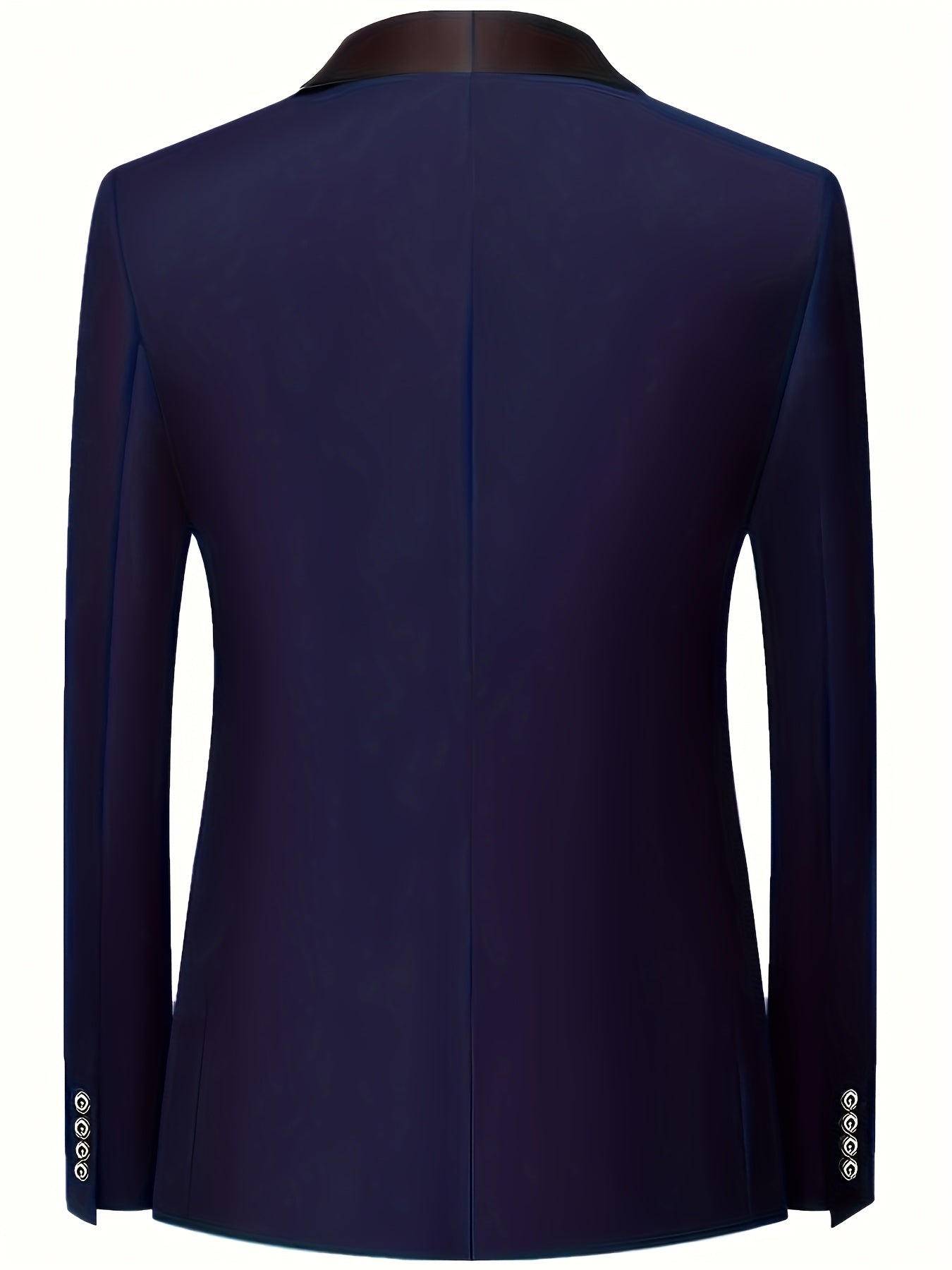 [3pcs Business Suit] 3pcs Men's Business Casual Suit Set | Suit + Vest + Trousers | for Banquet Work and Wedding Wear