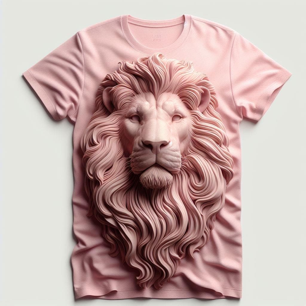 The King's Pride Lion Tee - Majestic and Bold