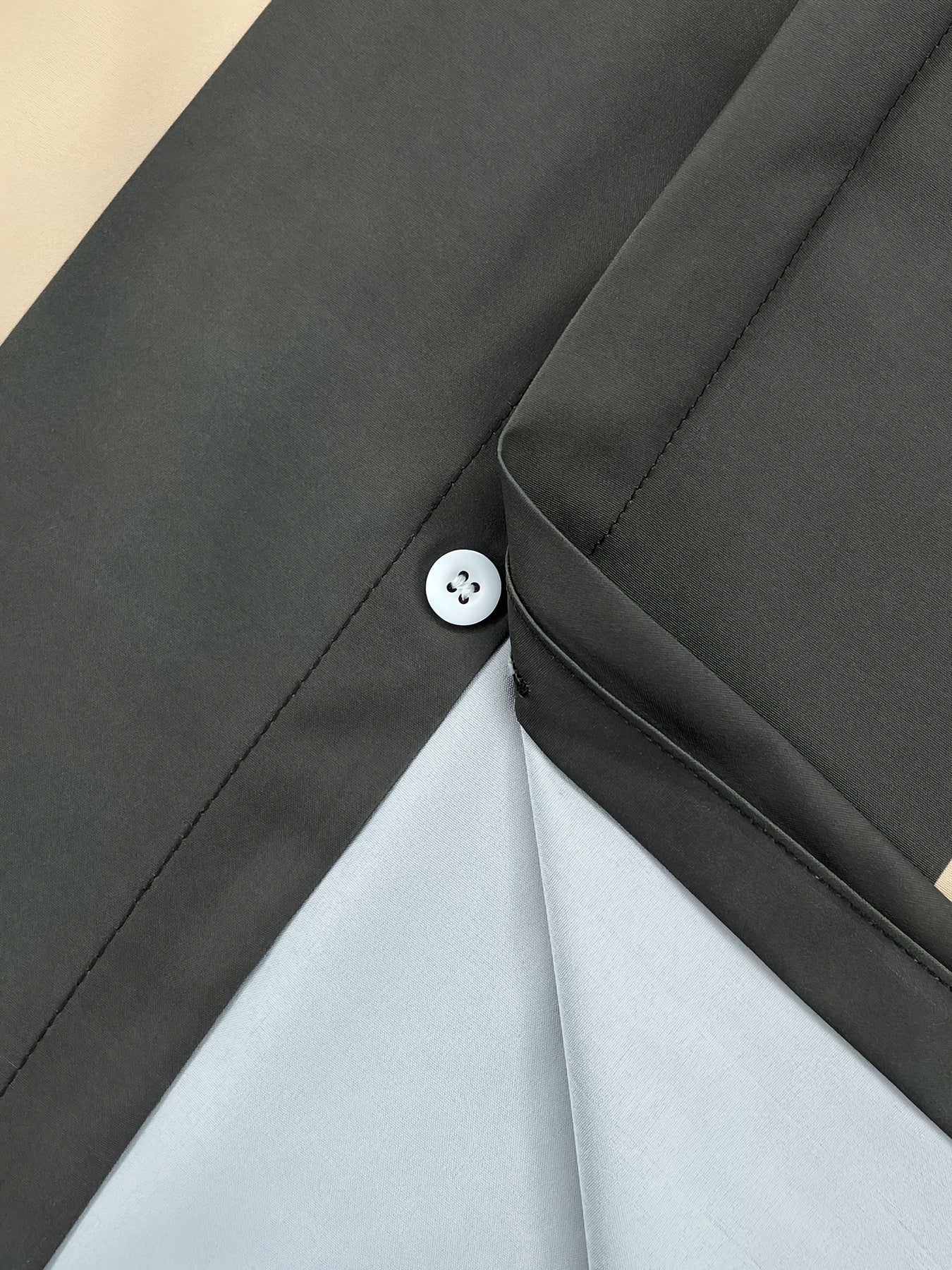 [Men's Casual Shirt Set] Men's smart casual classic striped pattern digital print, long-sleeved shirt with casual trouser set, suitable for everyday casual holiday set