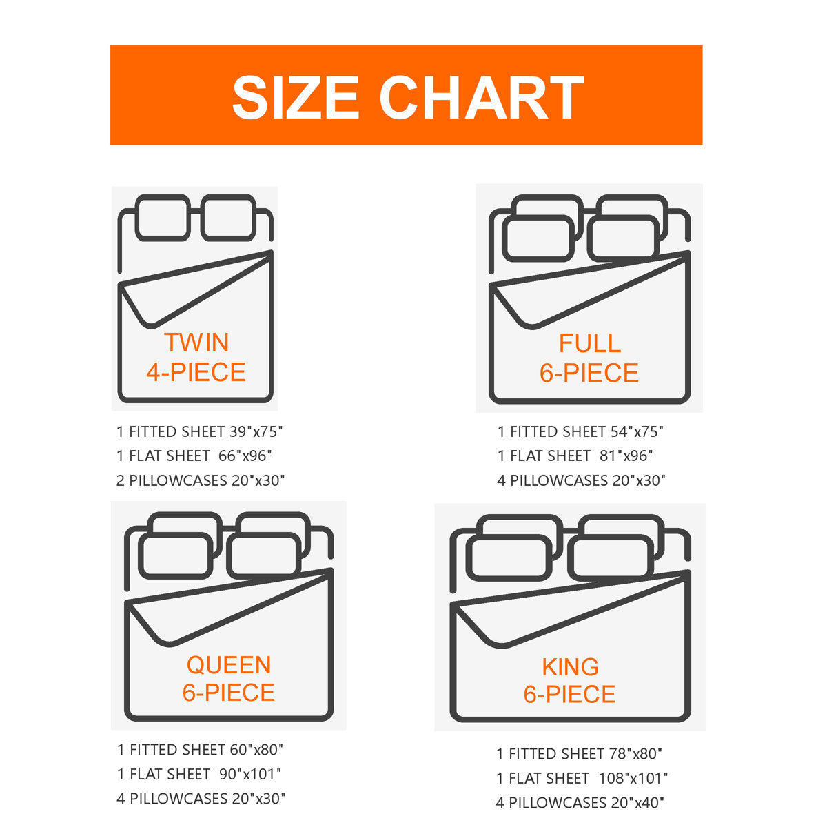 4/6pcs Deep Sleep Bamboo Bed Sheet Set, Luxury Soft Hotel & Cooling Sheet Set For Hot Sleepers, 5 Star Hotel Experience Bed Sheets Sets Deep Pocket Up To 16" Breathable Bedding For Hot Sleepers Christmas Bedding Sheets Queen Bed Sheets Extra Soft