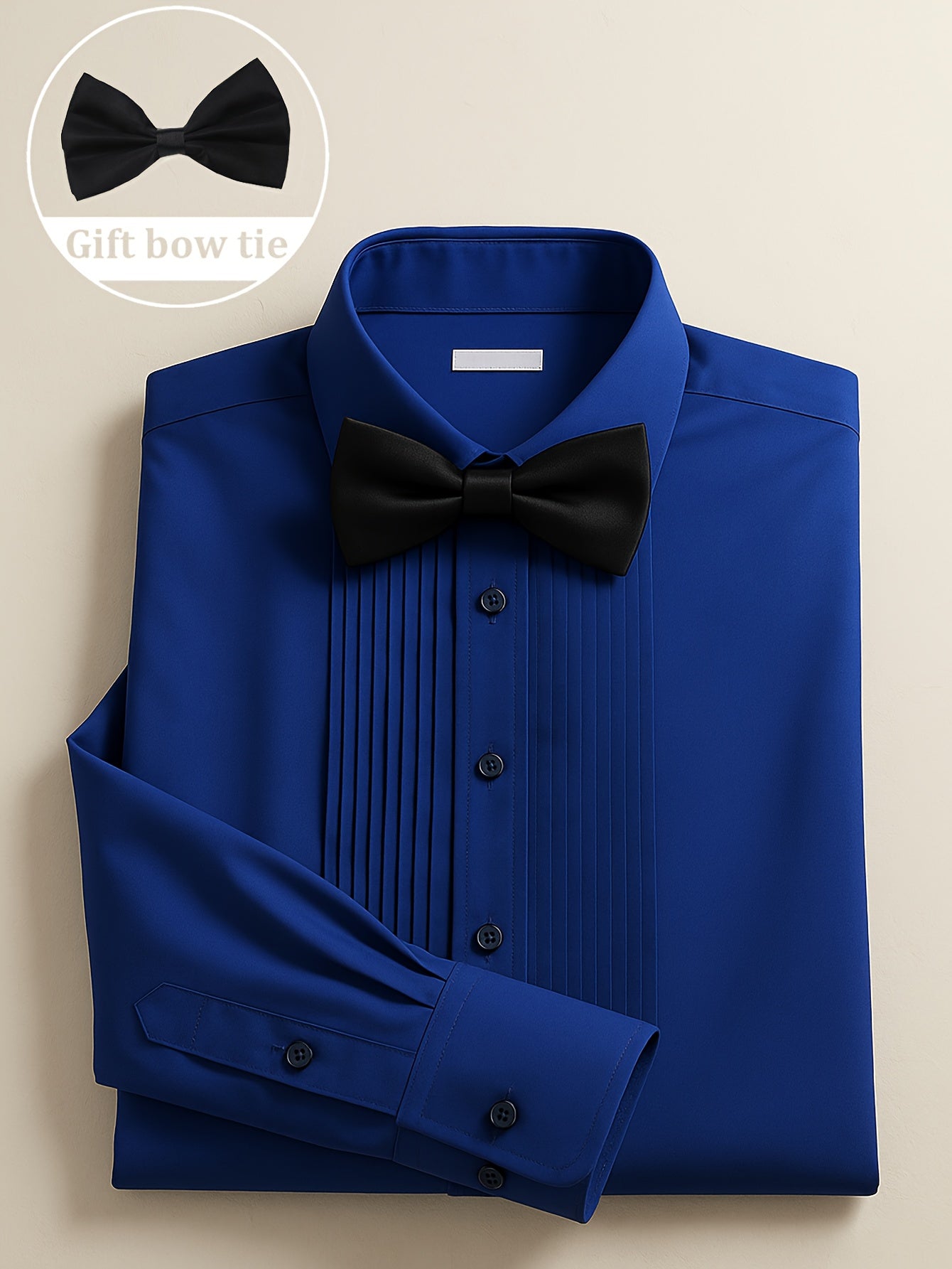 [Elegant|Premium] Elegant Premium Men's Formal Dress Shirt | Wedding & Party Button-Up Collar | 6 Colors | Long Sleeve Groomsmen Prom Business Attire