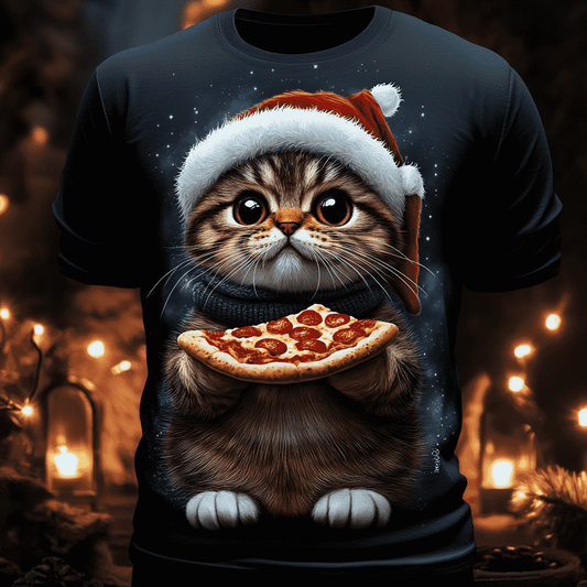 Cat's Pizza Party Tee